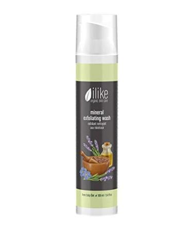 Ilike Organic Skin Care Mineral Exfoliating Wash 3.4 fl oz