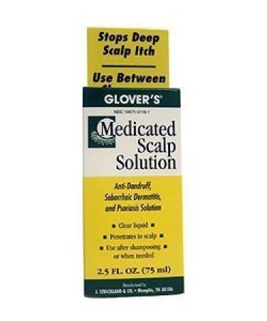 GLOVER S Medicated Scalp Solution 2.5 oz - Soothes and Treats Scalp Irritation - Buy Online on GoSupps.com