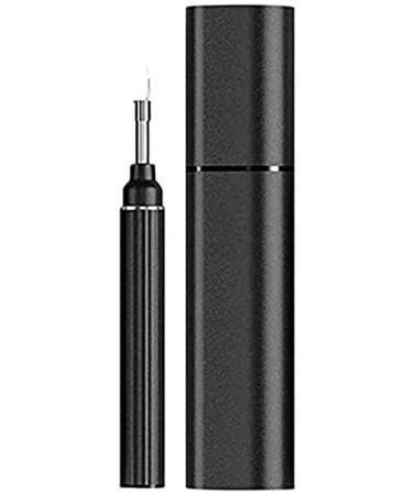 NCRD ear wax remover wireless otoscope ear-removal tool 3.9 mm visual ear area camera safe ear-pick-ear cleaning set for adult children (color: black) black