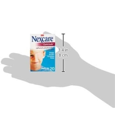 Buy 3M Nexcare 1539 Regular Opticlude Orthoptic Eye Patch - 20 Pieces | Best International Shipping - Buy Online on GoSupps.com