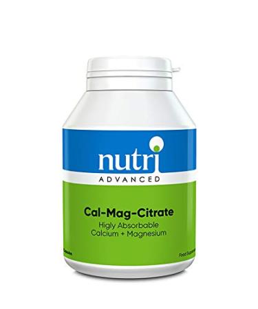 Nutri Advanced - Cal-Mag-Citrate - Calcium Citrate and Malate plus Magnesium Citrate Supplement - Support Healthy Bones and Muscles - 90 Capsules