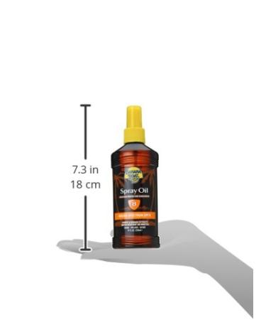 Banana Boat Deep Tanning Oil Sunscreen Spray with Coconut Oil SPF 8 8oz - Pack of 3 - Buy Online on GoSupps.com