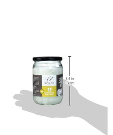  lm hle Solling Organic Virgin Coconut Oil (500 ml) - Premium Quality 1 Pack for Healthy Cooking & Baking - Buy Online on GoSupps.com