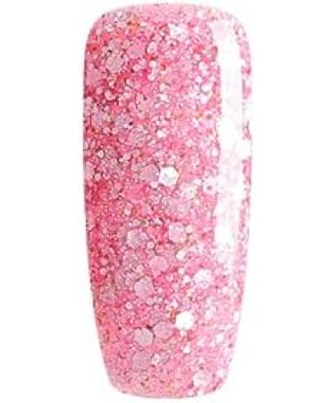 Bluesky Gel Nail Polish Confetti Set Pink Blue Peach Glitter Shimmer Confetti (Requires Curing Under Uv/Led Lamp) 10 ml - Buy Online on GoSupps.com