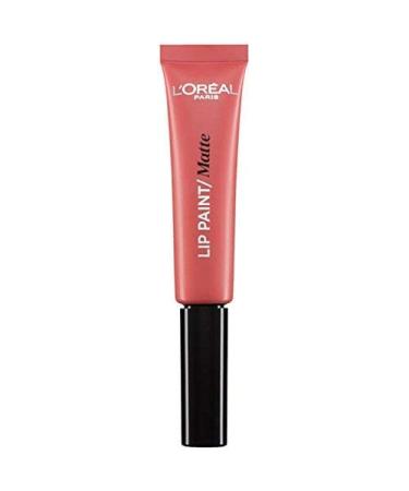 L'Oreal Paris Lipstick Infaillible Lip Paint Lacquer - 102 Pink Lady - Lip Make-up