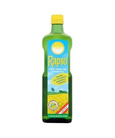 Rapso 100% pure rapeseed oil 750 ml 1 pack (1 x 750 ml)