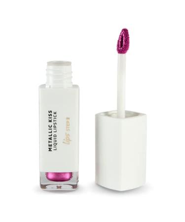 Andreia Andreia Professional Make Up - Lips - Metallic Kiss Liquid Lipstick - 07 Electric Rose