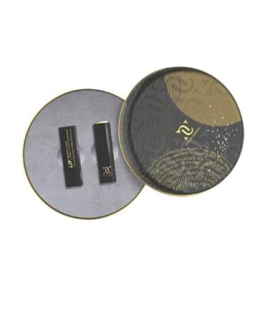 Natur Unique Black and Gold "Kiss Collection" ialucollagen Lip No Age + ialucollagen Insensive Lip Scrub-Noage Gift Set