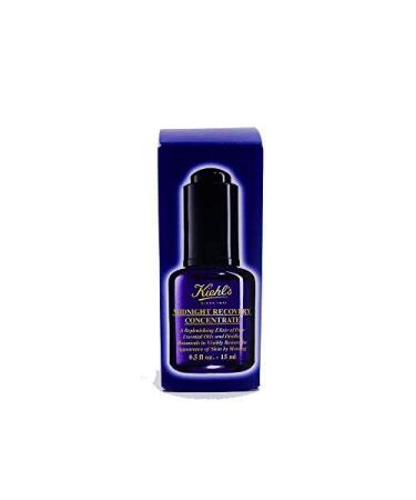 Kiehl's Midnight Recovery Concentrate Face Oil 0.5 oz | Nourishing Night Skincare - Buy Online on GoSupps.com