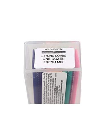 7 Inch All Purpose Hair Comb - Hair Cutting Combs for Barbers & Hairstylists - Fresh Mix 12 Units - Buy Online on GoSupps.com