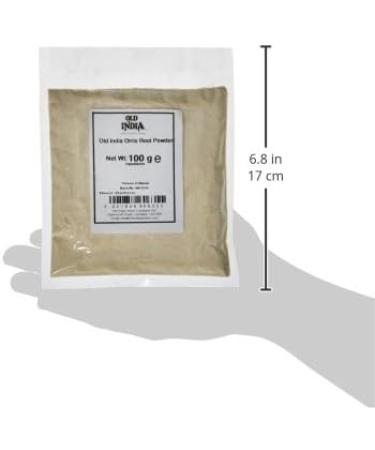 Old India Orris Root Powder 100g - Premium Quality Orris Root - Pack of 1 - Buy Online on GoSupps.com