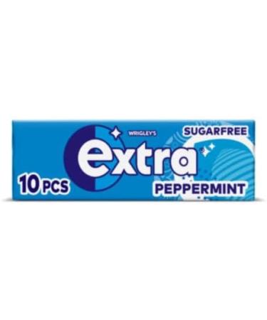Wrigleys SugarFree Extra Mega Mix (5x-10pcs Peppermint) (5x10pcs - Cool Breeze) (5x10pcs BubbleMint) (5x10pcs Spearmint) - Total 200pcs - Buy Online on GoSupps.com