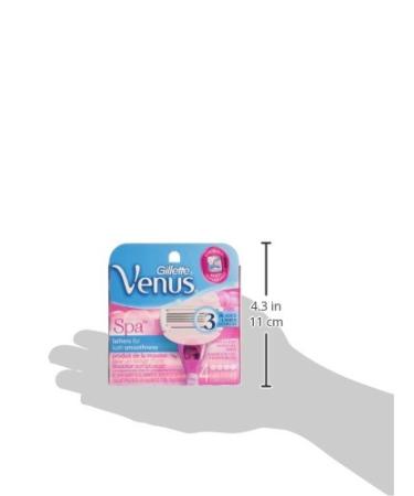 Gillette Venus ComfortGlide White Tea Women's Razor Blades - 4 Refills Set - Buy Online on GoSupps.com