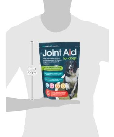 GWF Nutrition Joint Aid for Dogs Hip & Joint Supplement for Dogs to Support Active and Ageing Joints and Muscles All Ages and Breeds 500 g Pouch 500 g (Pack of 1) - Buy Online on GoSupps.com