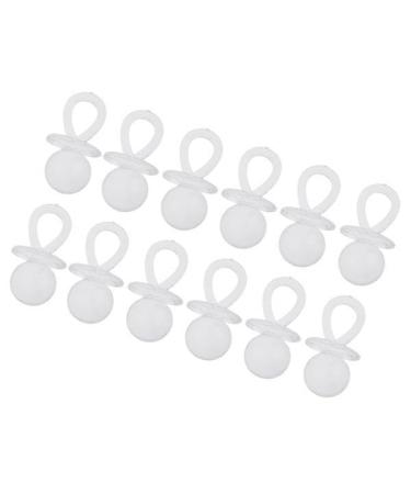 Colcolo 2X 12 Pieces Good Acrylic Pacifier Charm Baby Shower Party Favor