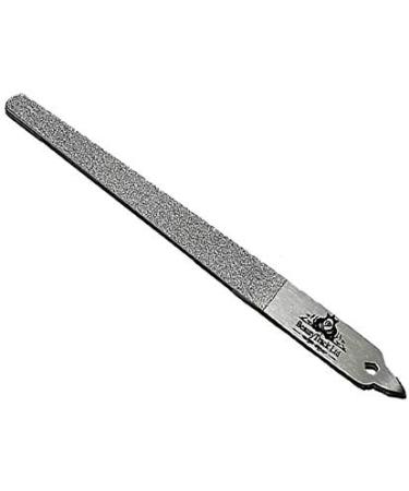 Podiatry Diamond Deb Foot Dresser P2 - Rough and fine Diamond Coating - Pedicure Double Sided Foot Care Rasp Tool - CE Approved 16cm Stainless Steel Nail File Slim Pattern - Buy Online on GoSupps.com