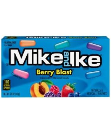 Mike and Ike Chewy Fruit Flavoured Candy Multipack | Original Fruits | Berry Blast | Mega Mix | Tropical Typhoon | 4 x 141g | Pack of 4 | American | Gluten Free | Fat Free | - Buy Online on GoSupps.com