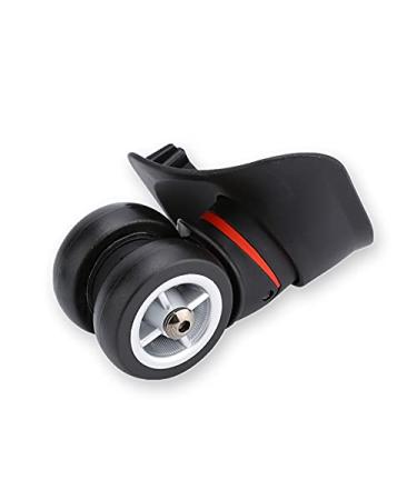 Dilwe Suitcase Wheels 2Pcs, Luggage Wheels Replacement Travel Suitcase Accessory (W042 S)