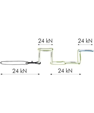 Climbing Technology Multi Evo Chain - Unisex Adult Green/Blue One Size | International Shipping Available - Buy Online on GoSupps.com