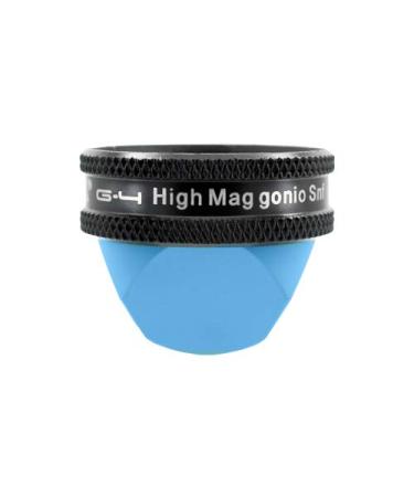 Volk G-4 Gonio Lens - Numerous Contact Type Handle and Ring Size Options (G-4 High Mag Gonio No Flange Large Ring)
