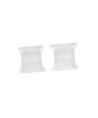Hemoton 2 Pair Silicone H-Shaped Toe Splitter Finger Toe Spacers Nail Art Tools Bunion Toe Straightener Gel Cushion for Sitting Silicone Gel Foot Valgus Protector Foot Finger Separator