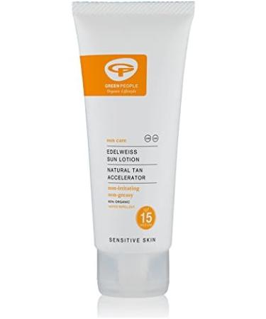 Green People Sun Lotion SPF15 Travel Size 100ml - Buy Online on GoSupps.com