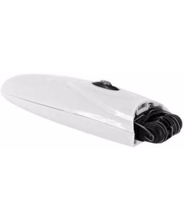 Qiningxia Electric Facial Hair Epilator Tweezers - Easy, No Pain Hair Trimming - White & Black - Medium - Buy Online on GoSupps.com