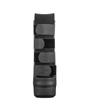 Long Immobilizing Boot - Fracture Support & Ankle Brace for Men & Women | Medical Supplies - Fits Left & Right - Large Black - Buy Online on GoSupps.com