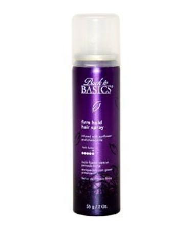 Back to Basics Firm Hold Hair Spray 2 Oz (Pack of 4)