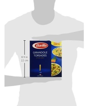 Barilla Classic Girandole Twists No. 34 with Durum Wheat Semolina Always Al Dente 1 kg - Pack of 3 - Buy Online on GoSupps.com