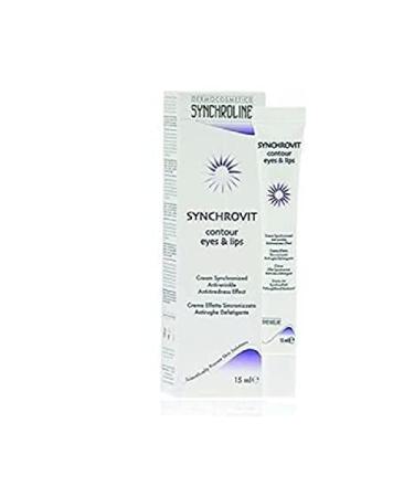 Synchroline Synchrovit Eyes & Lips Contour Anti Wrinkles Cream 15ml Ship Worldwide