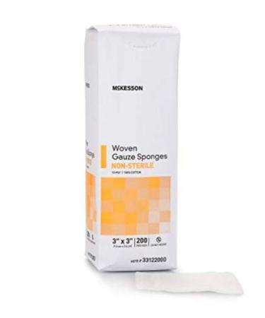 Mckesson 33122000 Gauze Sponges Pack of 200