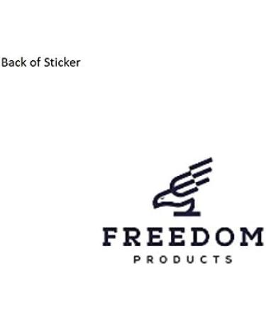 Freedom Products American Flag Bumper Sticker 3x5 (2-Pack) - Weather-Resistant Decal for Cars, Trucks, RVs - Indoor/Outdoor Graphic - Surface Safe - Buy Online on GoSupps.com