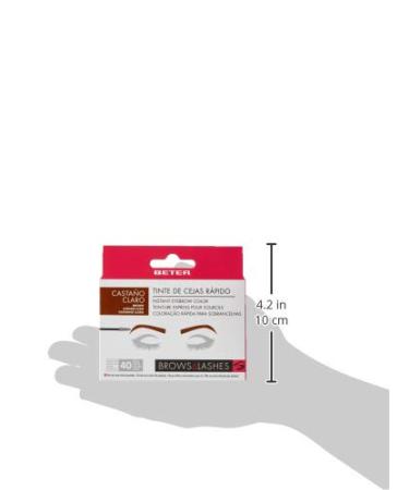 Beter Long Lasting Eyebrow Tint Kit - Easy Application in Light Brown | Shop Quality Eye & Eyebrow Makeup Worldwide - Buy Online on GoSupps.com