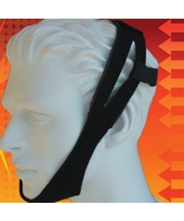 AG Premium Black Chin Strap in Front of Ear Style Each
