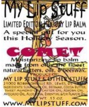 My Lip Stuff-Comet (Pumpkin Cheesecake Flavor) Limited Edition Holiday Lip Balm