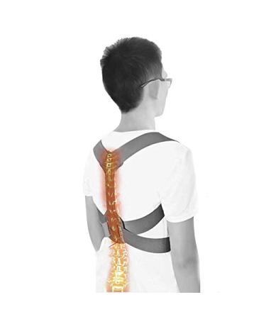 Buy GMOIUJ Adjustable Shoulder Posture Corrector Corset Back Brace - Lumbar Support Belt for Men & Women | Size Large - Buy Online on GoSupps.com