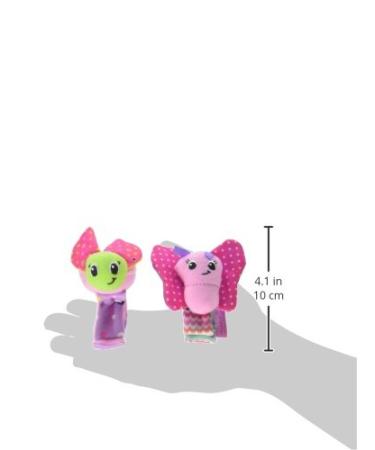 Infantino Wrist Rattles - Butterfly/Lady Bug Design | Baby Toy Set - Buy Online on GoSupps.com