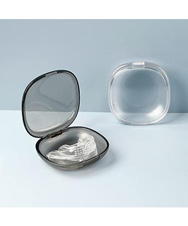 Orthodontic Retainer Case - Beautiful, Durable & Compact (Gray) - Buy Online on GoSupps.com