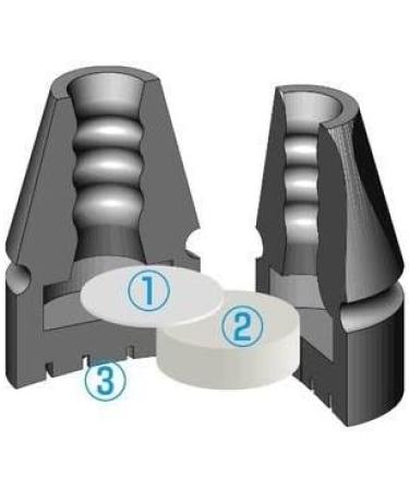 Thomas Fetterman Tornado Rain Cane Crutch Tips - Black Pair (Fits 3/4 to 1 Shafts) - Buy Online on GoSupps.com