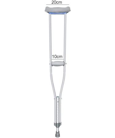Crutches for Adults Underarm Crutches for Adjustable Crutch Underarm Crutches Crutches Elderly Skid Height Adjustable Pole Medium for Adults and Teenager Great for Travel - Buy Online on GoSupps.com