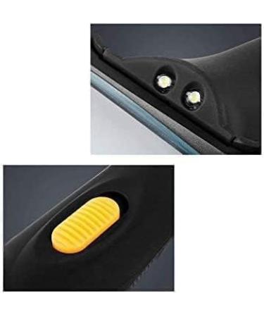 Hand-held Rectangular Magnifying Glass LED Light Magnifier 10X Reading Magnifying Glass for Seniors Low Vision Macular Degeneration (Square) - Buy Online on GoSupps.com