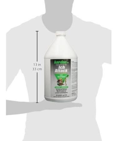 Kordon #39462 Ich Attack for Aquarium - 1 Gallon | Effective Ich Treatment - Buy Online on GoSupps.com