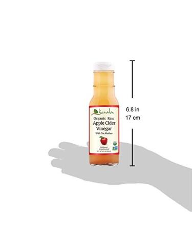 Kevala Organic Raw Apple Cider Vinegar 8 Fl Oz - Natural & Unfiltered - Buy Online on GoSupps.com