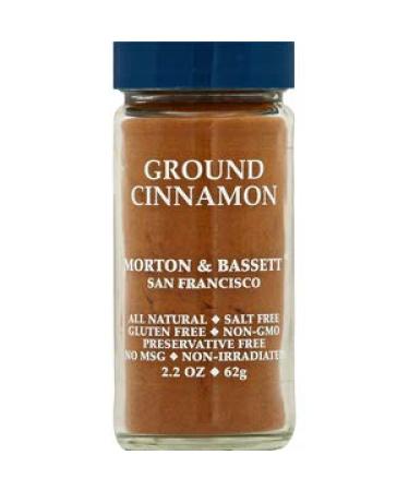 Morton & Bassett Ground Cinnamon, 2.7 Ounce (Pack of 3)