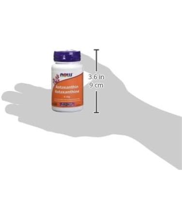 Now Foods Astaxanthin 4 mg 60 Veg softgel 0 60 count (Pack of 1) - Buy Online on GoSupps.com