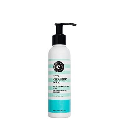 COCUNAT | Total Cleansing Milk | Milk-Enriched Make-Up Remover with Coconut Oil | Deep Cleans & Removes Waterproof Make-Up | For All Skin Types | 125 ml