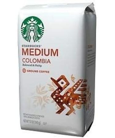 Starbucks Ground Coffee Medium Roast Columbia 12oz (Pack of 3) - Buy Online on GoSupps.com