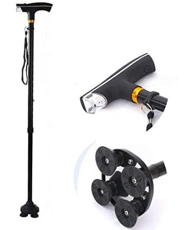Canes Walking Sticks Aluminum Alloy Extendable Height Adjustable Sleek Ergonomic Comfortable s Walking Aid Mobility for Support Stability Handicapped Star of Light