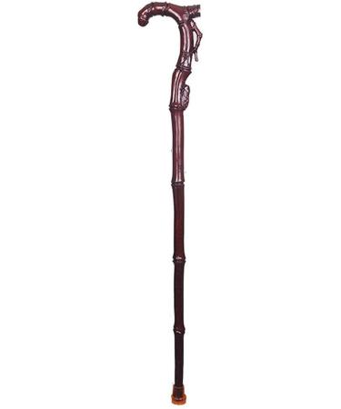 Wooden Walking Stick Solid Cane Walking Stick Old Man Playing Crutches Solid Wood Walking Stick (Color : Brown Size : Height 175180cm) Brown Height 170175cm